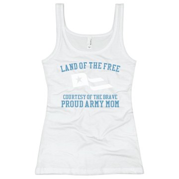 Courtesy of the Brave Junior Fit Bella Longer Length 1x1 Rib Tank Top