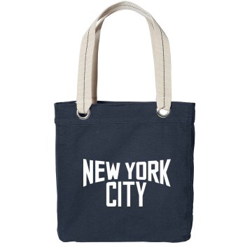 Lennon New York Bag Port Authority Color Canvas Tote