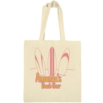 Beach Gear Bag Liberty Bags Canvas Bargain Tote Bag