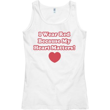 My Heart Matters Junior Fit Bella Sheer Longer Length Rib Tank Top
