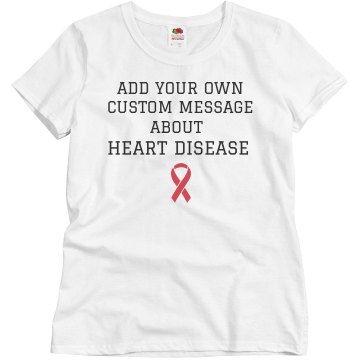 In Honor Of Tee Misses Relaxed Fit Basic Gildan Heavy Cotton Tee