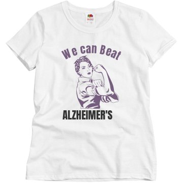 Beat Alzheimer's Misses Relaxed Fit Basic Gildan Ultra Cotton Tee