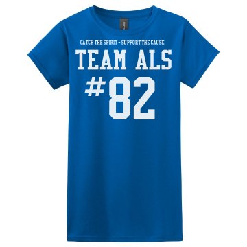 Support The Cause Misses Relaxed Fit Gildan Ultra Cotton Tee