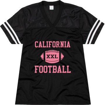Cali Football w/ Back Junior Fit Soffe Mesh Football Jersey