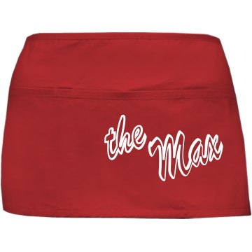 The Max Red Apron Port Authority Waist Apron with Pockets