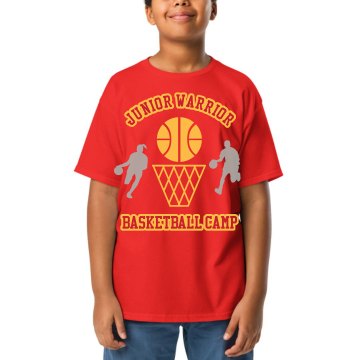 Junior Warrior Camp Youth Gildan Heavy Cotton Crew Neck Tee