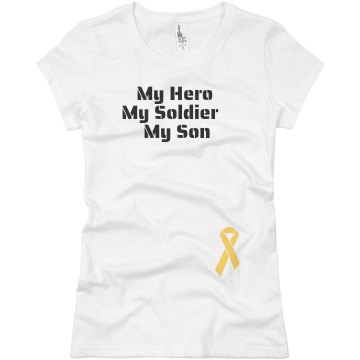 Tri-My Soldier Junior Fit Basic Bella Favorite Tee