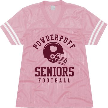 Powderpuff Seniors Junior Fit Augusta Replica Football Jersey