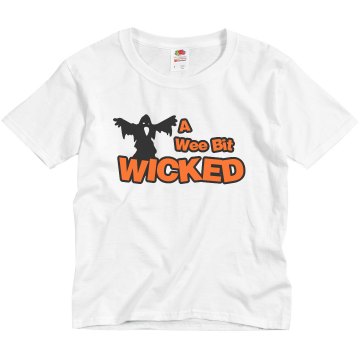 Wee Wicked Tee Youth Anvil 3/4 Sleeve Raglan Baseball Tee