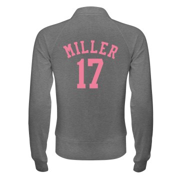 OK 12/3/09 Junior Fit Bella Cadet Zip Track Jacket