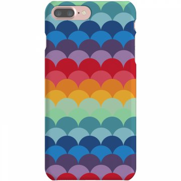 Colorful iPhone Case Plastic iPhone 5 Case White 