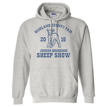 Breeding Sheep Show Unisex Gildan Heavy Blend Hoodie