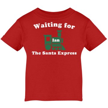 Santa Express Infant Infant Rabbit Skins Lap Shoulder Tee