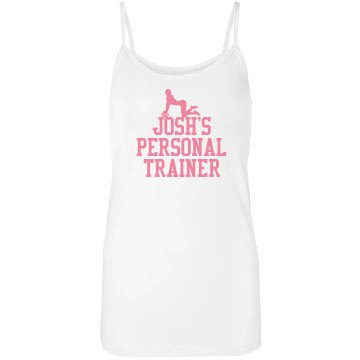 Sports Lover Valentines Junior Fit Bella Sheer Jersey Longer Length Tank Top