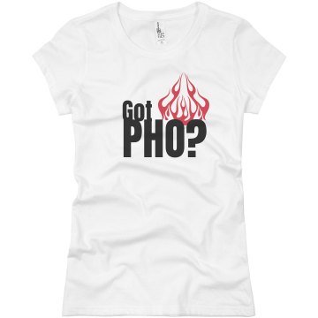Got Pho? Junior Fit Basic Bella Favorite Tee