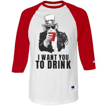 Back 2 Back Champs Unisex Anvil 3/4 Sleeve Raglan Baseball Tee