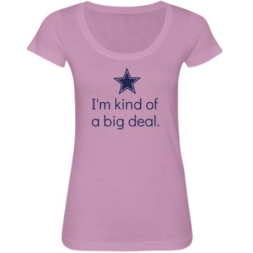 Kind Of A Big Deal Junior Fit Bella Sheer Longer Length Scoopneck Tee