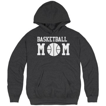 Basketball Mom Unisex Hanes Ultimate Cotton Heavyweight Hoodie