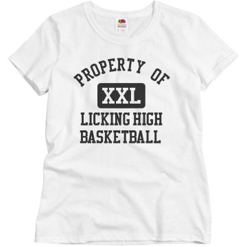Property Of Licking High Misses Relaxed Fit Basic Gildan Ultra Cotton Tee