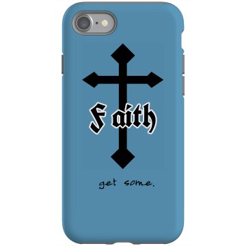Christian Faith Get Some Rubber iPhone 4 & 4S Case Black