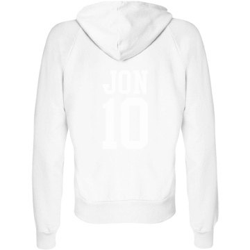 Tigers Fan Hoodie Junior Fit Bella Fleece Raglan Zip Hoodie