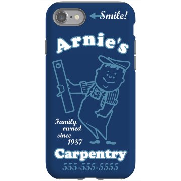 Business Promo iPhone Rubber iPhone 4 & 4S Case Black
