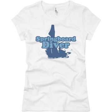 Springboard Diver Junior Fit Basic Bella Favorite Tee