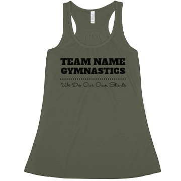 Do Our Own Stunts Junior Fit Bella 1x1 Rib Cap Sleeve Raglan Tee