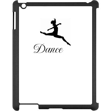 Dance iPad Case Black iPad Snap-on Case
