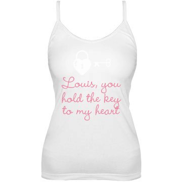 Key To My Heart Cami Bella Junior Fit Bra Cami