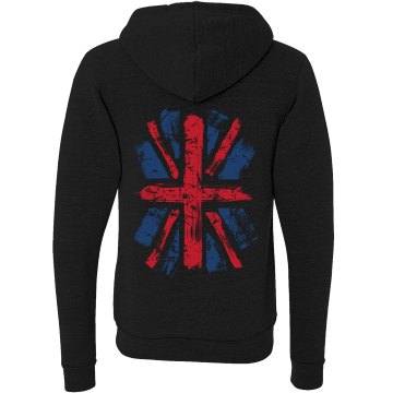 UK Triblend Hoodie Unisex Canvas Triblend Zip Hoodie