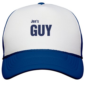 Jen's Guy Trucker Hat KC Caps Poly-Foam Snapback Trucker Hat