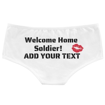 Welcome Home Soldier Bella Hotshort