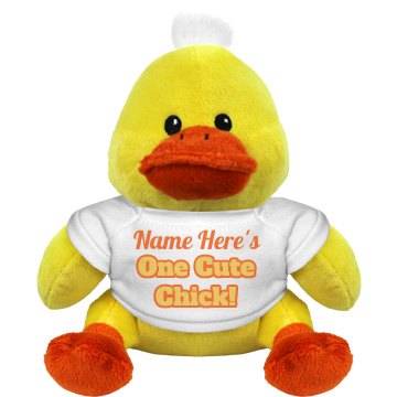 The Cute Chick Annie Plush Duckie