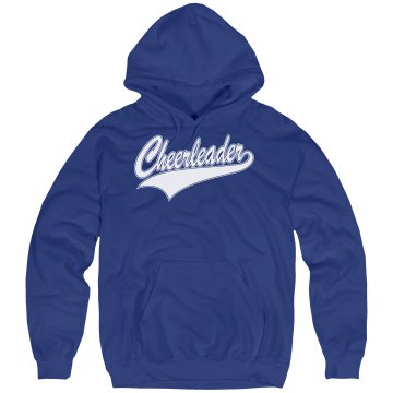 Cheerleader With Name Unisex Hanes Ultimate Cotton Heavyweight Hoodie