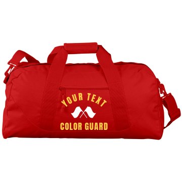 South HS Color Guard Port & Company Large Square Duffel Bag