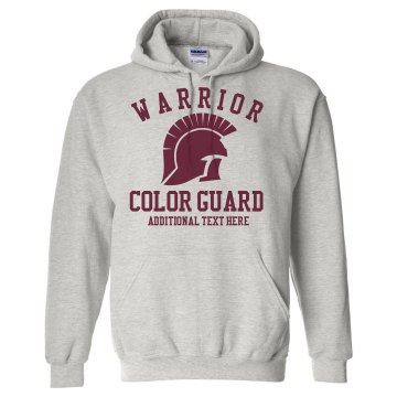 Warrior Color Guard Unisex Gildan Heavy Blend Hoodie
