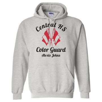 Central HS Color Guard Unisex Gildan Heavy Blend Hoodie