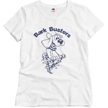 Dog Training and Grooming Misses Relaxed Fit Basic Gildan Ultra Cotton Tee