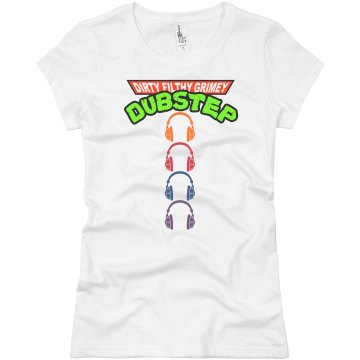 Dubstep Power Junior Fit Basic Bella Favorite Tee