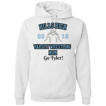 Wrestling Mom Hoodie Unisex Gildan Heavy Blend Hoodie