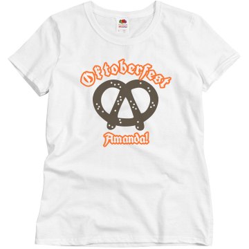 Custom Oktoberfest Misses Relaxed Fit Basic Gildan Heavy Cotton Tee