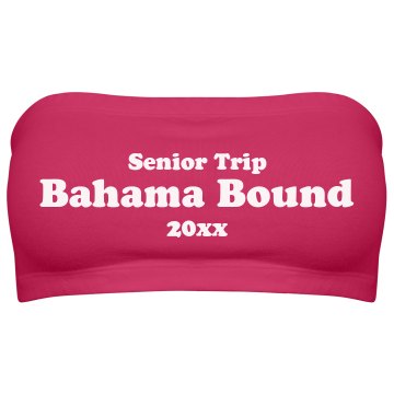 Senior 2013 Trip Bahamas Junior Fit Bella Sheer Longer Length Rib Tank Top