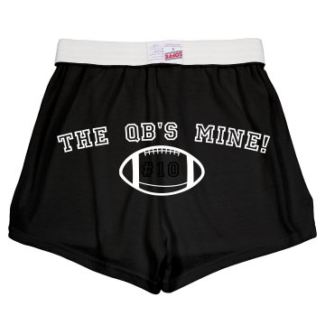 The QB's Mine Junior Fit Soffe Cheer Shorts