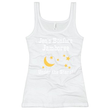 Jens Jamboree Junior Fit Bella Sheer Longer Length Rib Tank Top