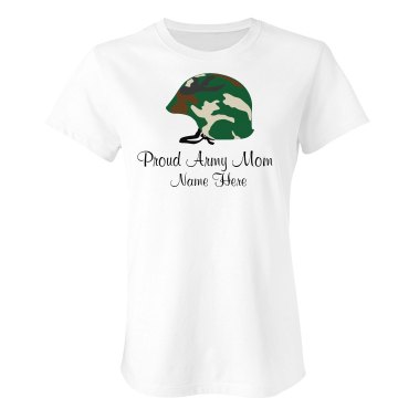 Proud Army Mom w/ Stones Misses Relaxed Fit Anvil Heavyweight Tank Top