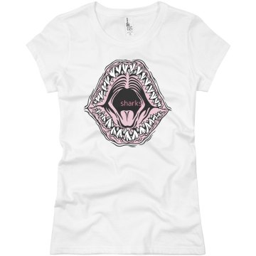 Sharks! Junior Fit Basic Bella Favorite Tee