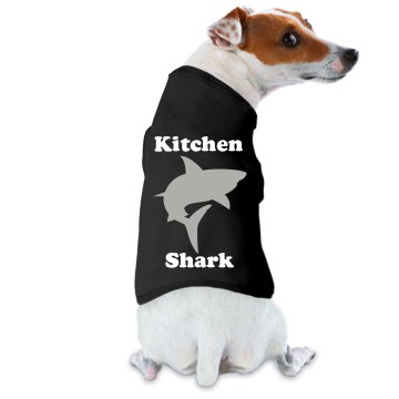Kitchen Shark Doggie Skins Dog Ringer Tee
