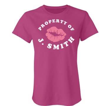 Property Of... Junior Fit Bella Sheer Longer Length Rib Tee