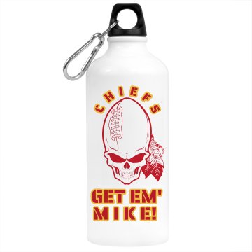 Get Em Water Bottle Aluminum Water Bottle